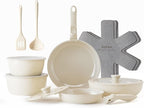 Redchef Ceramic Pots and Pans Set, Nonstick Kitchen Cookware Set by Redchef
