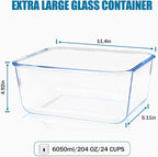 Large Glass Storage Containers - Image 3