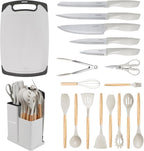 19 PCS Kitchen Cooking Utensils Set, 11 Pieces Silicone Cooking Utensils Set 6 by CADABY
