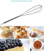 CHuangQi 5 Inch Endurance Stainless Steel Mini Whisk/Egg Beater - Image 6