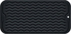 Silicone Dish Drying Mat, Non-Slip Easy Clean Sink Mat Large Heat-resistant by MODENGKONGJIAN