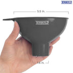 3pc Wide Mouth Canning Funnels for Filling Bottles and Mason Jars | Large Spout - Image 3