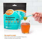 40-Pack Plastic Measuring Spoons Set – 20 × Teaspoons + 20 × Tablespoons - Image 7