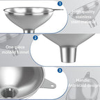 Serinar Stainless Steel Funnel - Image 3