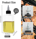 LELE LIFE 8Pcs Small Oil Dispenser Bottle - Image 2