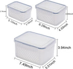 3Pack Fridge Food Storage Container Set - Image 4