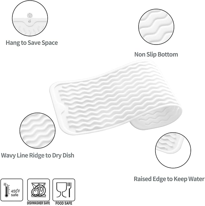 MicoYang Silicone Dish Drying Mat - Image 3