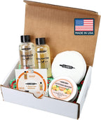CLARK'S Cutting Board Care Kit, Includes Wood Cutting Board Oil, and Buffing Pad by CLARKS
