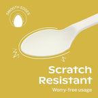 CORAL Ivory White 100% Compostable Silverware Set 340 Pieces - Image 7