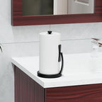 VEHHE Paper Towel Holder Countertop, One-Handed Tear, Stainless Steel, Stand - Image 6
