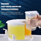 Beverage Dispenser for Fridge, 5.5 L/1.5 Gallon Rotating Plastic Drink Dispenser - Image 3