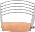 Dough Blender, Stainless Steel Pastry Cutter Heavy Duty Dough Cutter - Image 9