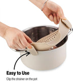 Silicone Pot Strainer, Emptycolor Adjustable Clip On Strainer - Image 6