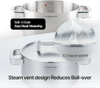 316 Stainless Steel 3.6 Quart Heavy Duty Soup Pot - Image 7