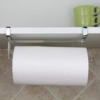 Paper Towel Hanger Holder Stainless Steel Kitchen Roll Paper Towel Holder - Image 6