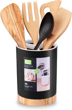Kitchen Utensil Holder Tableware Storage Bucket, Spoon Chopsticks Fork Drain by Tiosamd