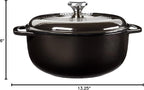 Lodge Essential Enamel Cast Iron Dutch Oven - Image 9
