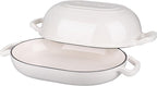 VORRINGARD Enameled Cast Iron Sourdough Bread Oven, Dutch Oven, Loaf Cast Iron - Image 5