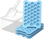 Mini Ice Cube Tray for Freezer: Small Plastic Ice Cubes Trays for Freezer by FDDAI