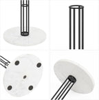 NearMoon Paper Towel Holder Countertop, Sturdy Metal Paper Towel Stand Dispenser - Image 7