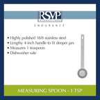 RSVP International Endurance Kitchen Collection Open Stock Measuring Spoon - Image 6