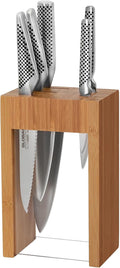 Global Osaka 6 Piece Knife Block Set by GlobalCutlery