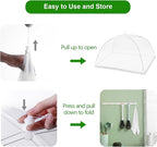 Pop-Up Outside Picnic Mesh Food Covers Tent Umbrella - Image 2