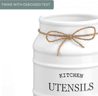 Barnyard Designs Ceramic Farmhouse Utensil Holder - Image 8