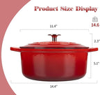 EDGING CASTING Enameled Cast Iron Dutch Oven Pot - Image 3