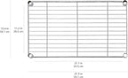 Amazon Basics 4-Shelf Steel Wire Storage Shelves - Image 3