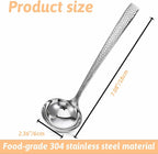 Gravy Ladle Stainless Steel 7.8'' Soup Ladles - Image 2