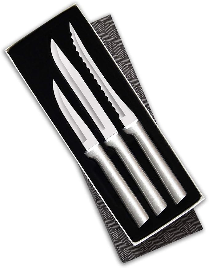 Rada Cutlery Cooking Essentials Gift Set, 3-Piece Knife Set, Stainless Steel by RadaCutlery