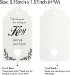 WODEGIFT 50 PCS Key Bottle Openers, Bridal Shower Favors, Rustic Wedding Favors - Image 5