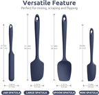 Heat Resistant Silicone Spatula Set: U-Taste 600ºF High Temp Seamless Food - Image 2