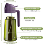 YARRAMATE 2Pcs 16oz/470ml Dark Green Oil Sprayer - Image 7