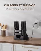 Electric Salt and Pepper Grinder Set - Image 2