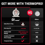 CloudHand Oven Thermometer 50-300°C/100-600°F Electric/Gas Oven Temperature - Image 4