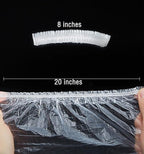 100 Plastic Large Bowl Covers - Image 2