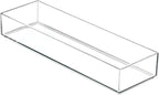 iDesign Clarity Plastic Drawer Organizer, Storage Container - Image 9