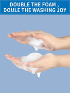Foaming Hand Soap Dispenser Set, 16 oz Large Glass Soap Dispenser, Foam - Image 6