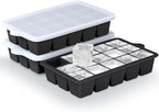 Silicone Ice Cube Trays 3Packs, Easy Release Ice Cube Molds by Unknown
