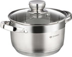Daniks Standard 3 Quart Stainless Steel Stock Pot by Daniks