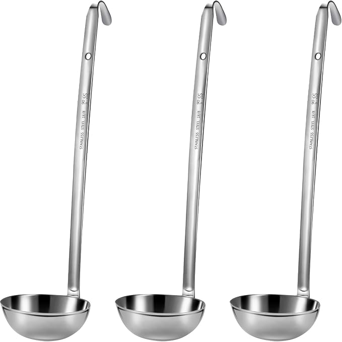 meekoo Stainless Steel Ladle Soup Handle Ladle by meekoo
