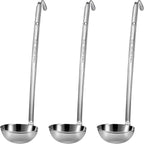 meekoo Stainless Steel Ladle Soup Handle Ladle by meekoo