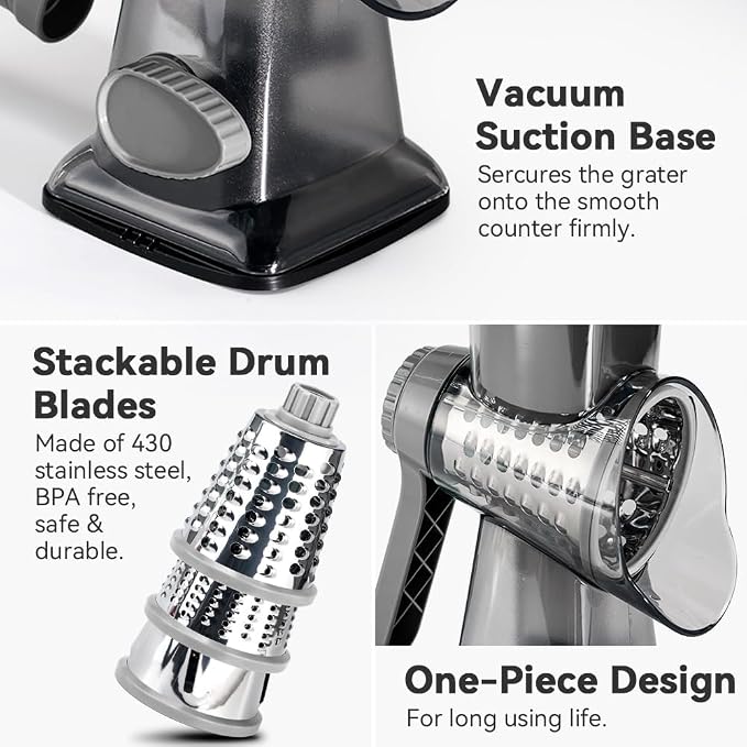 3 in 1 Manual Vegetable Cutter Machine - Image 5