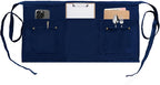 Server Apron with 5 Pockets by MIKIWELL