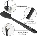 Redfly Silicone Spatula Set, 5 Piece Food Grade Silicone Cooking Utensils Set - Image 3