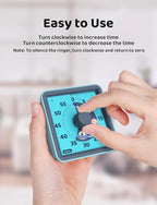 LIORQUE 60 Minute Visual Timer for Kids, Visual Countdown Timer for Classroom - Image 5