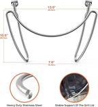 onlyfire Grill Lid Holder, Stainless Steel Slide a Side Lid Prop - Image 2