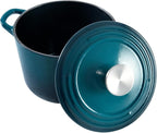 Flavehc Dutch Oven Pot with Lid 2.8 qt Cast Iron Dutch Oven - Image 5